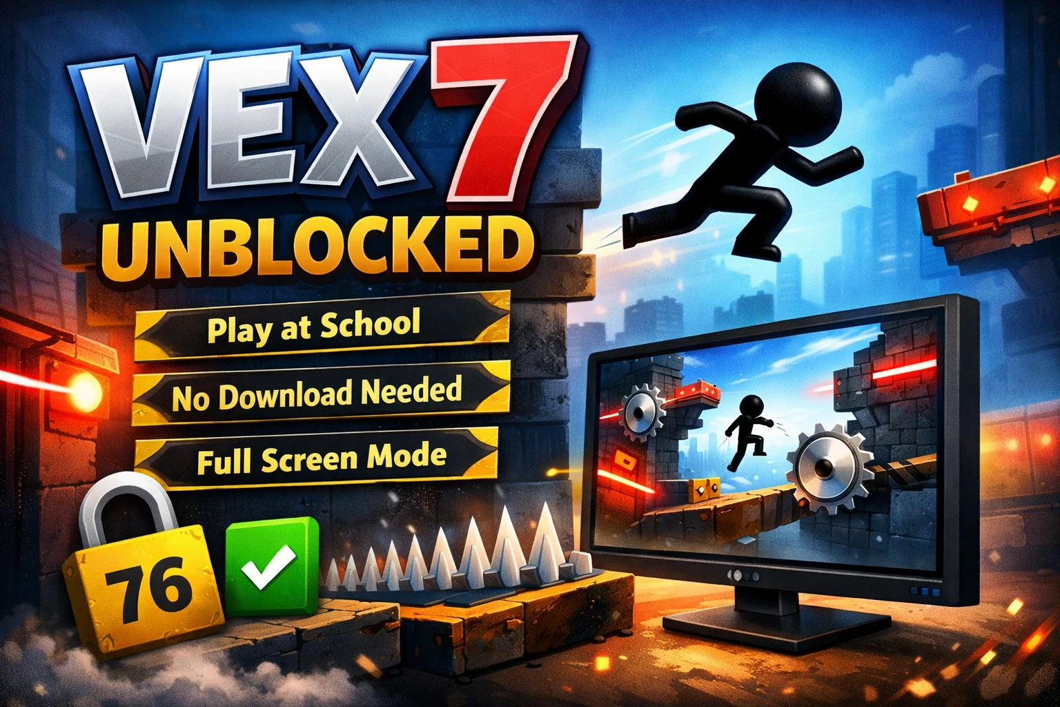 Vex 7 action game