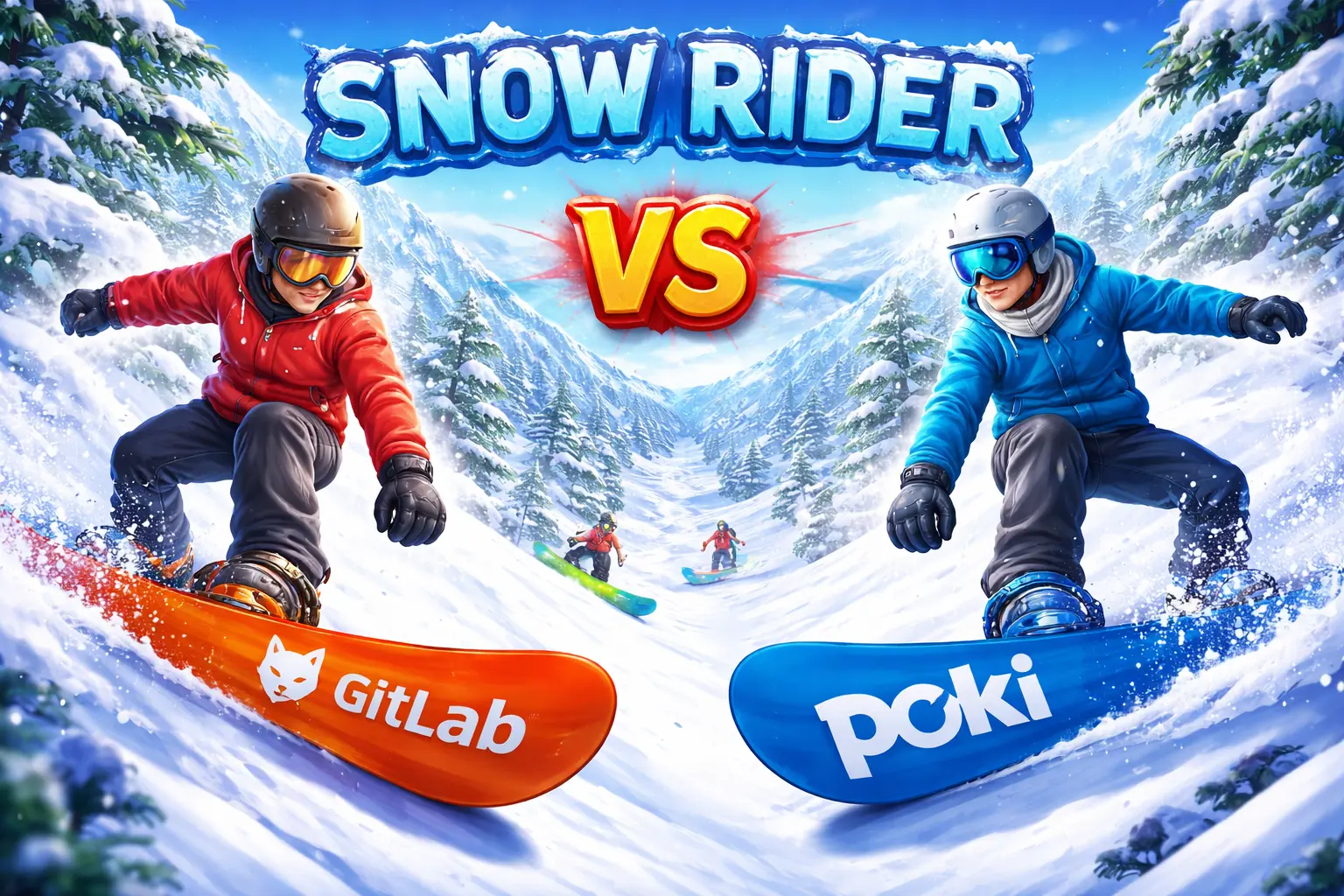 Snow Rider GitLab vs Poki