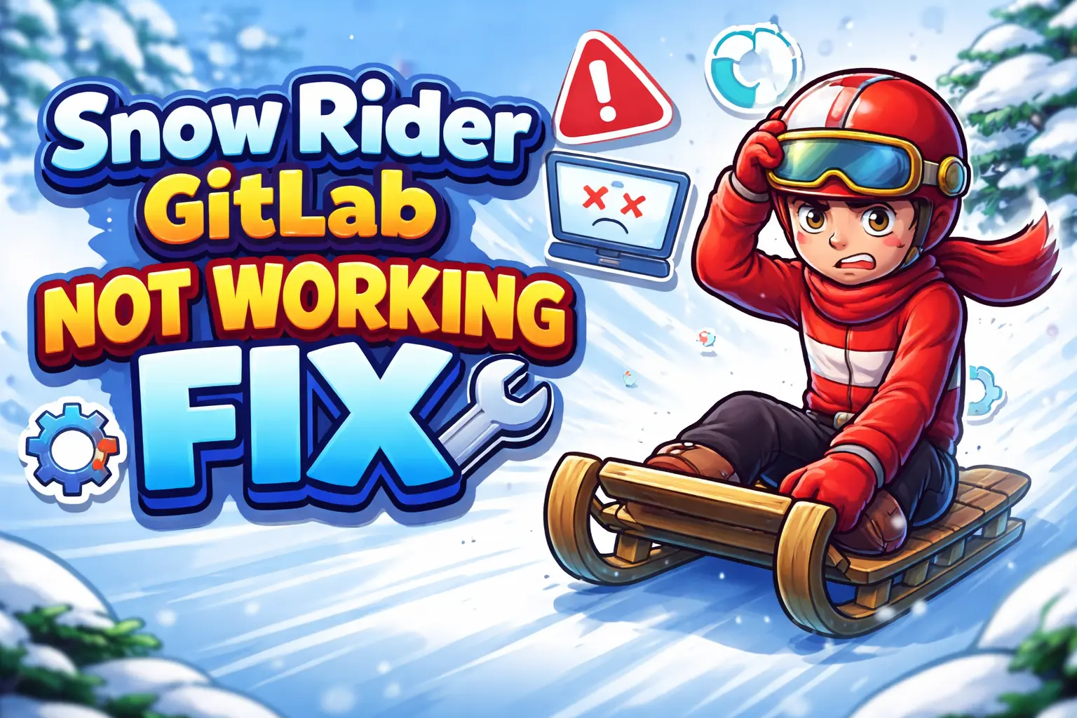 Snow Rider's troubleshooting adventure