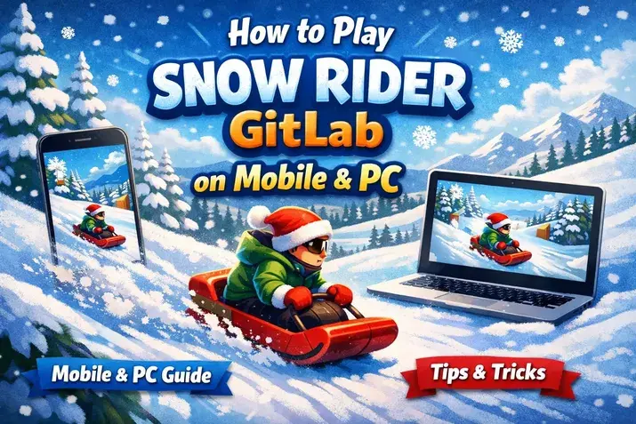 Snow Rider race on mobile and PC