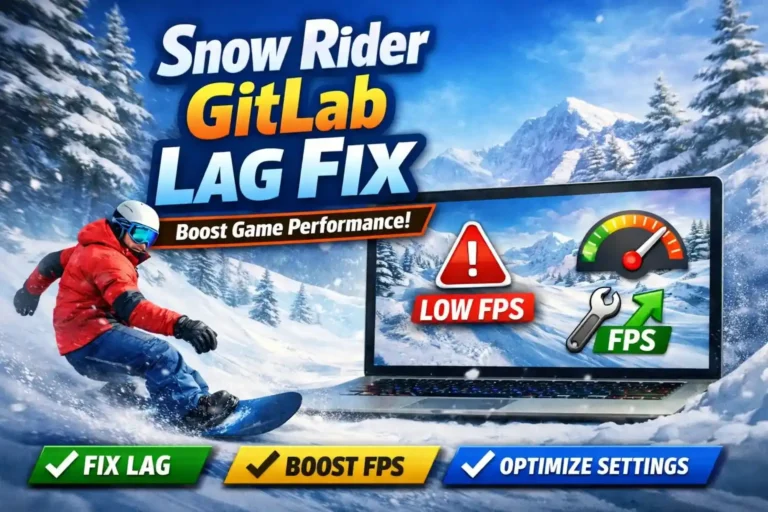 Snow Rider lag fix guide