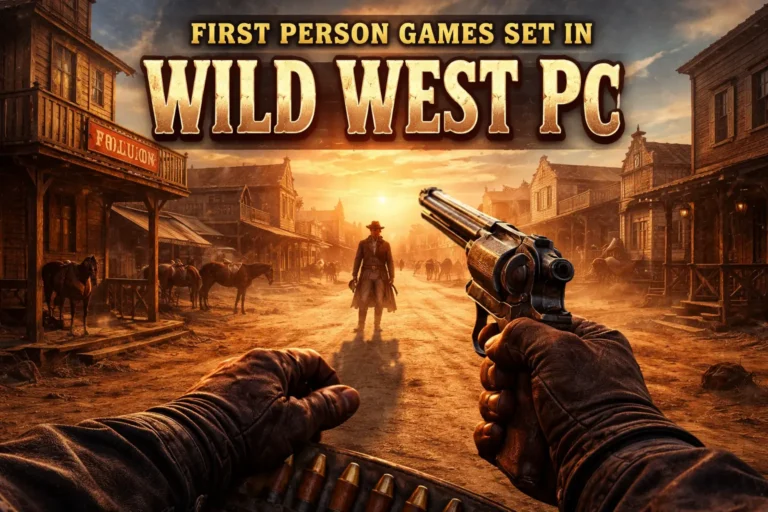 First Person Games Set in Wild West PC