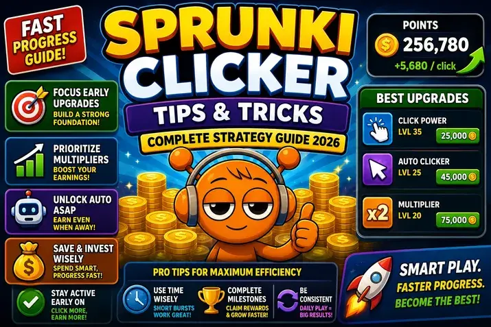 Sprunki clicker tips and tricks guide
